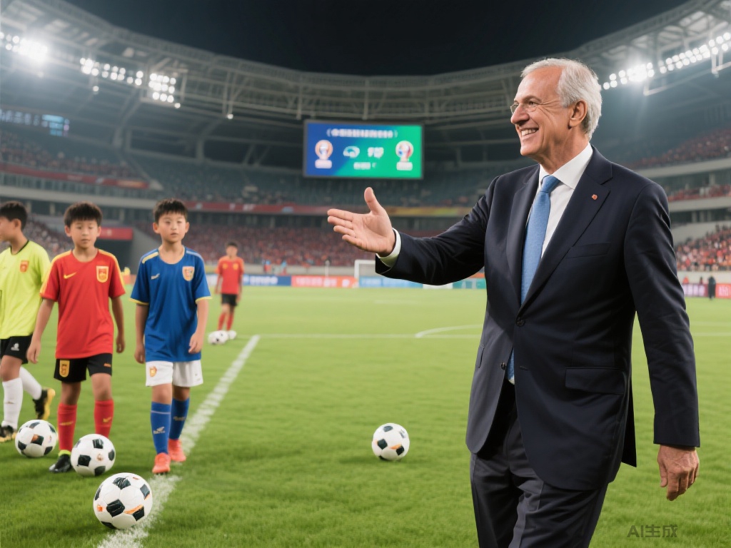 国际足联主席看好中国：有能力举办世界杯